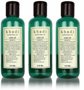 Khadi Herbal Tulsi Hair Oil - Price in India, Buy Khadi Herbal Tulsi Hair  Oil Online In India, Reviews, Ratings & Features 