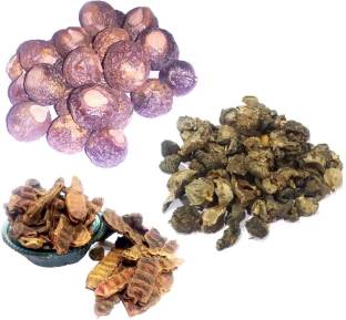 DCS Reetha, Amla, Shikakai (Raw Herb) Natural Form Combo Pack (300 Grams)