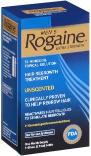 Rogaine Mens Extra Strength Hair Regrowth Treatment Solution 1 Month Supply  Reviews: Latest Review of Rogaine Mens Extra Strength Hair Regrowth  Treatment Solution 1 Month Supply | Price in India | Flipkart.com