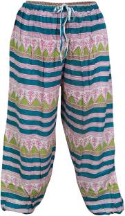 Indiatrendzs Floral Print Rayon Women's Harem Pants