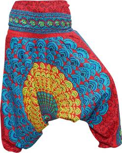 Indiatrendzs Printed Rayon Women's Harem Pants