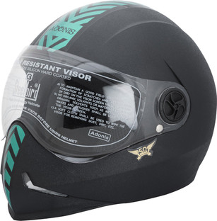 Steelbird Adonis Green Motorbike Helmet 