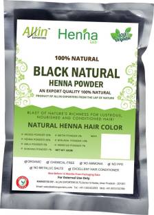 ALLin EXPORTERS Natural Black Henna Hair Color