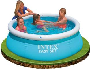 intex easy set 6 x20 above ground inflatable swimming pool price in india buy intex easy set 6 x20 above ground inflatable swimming pool online at flipkart com