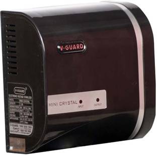 V-Guard Mini Crystal With 3 Pin Socket Voltage Stabilizer