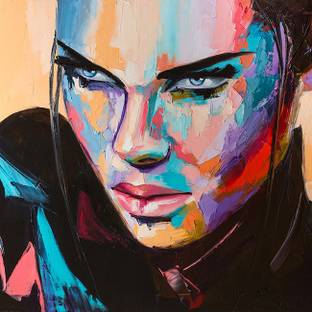 Beautiful Girl Canvas Painting For Home And Decor Canvas Art Art