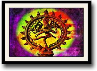 Artcentral Spiritual Series Lord Shiva Natraj Avatar Dancing Art