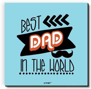 Seven Rays Best Dad In The World Fridge Magnet Pack of 1