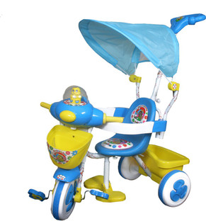 tricycle with umbrella