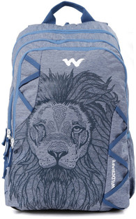 wildcraft 35 ltrs black and mel backpack