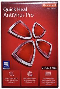 Quick Heal Antivirus Pro 2 Pc 1 Year Reviews: Latest Review ...