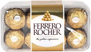 Ferrero Rocher 16 Pcs Chocolate Truffles Price In India Buy Ferrero Rocher 16 Pcs Chocolate Truffles Online At Flipkart Com