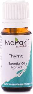 Meraki Essentials Thyme Essential Oil (10 ML) 100% Pure & Natural, Relaxes Muscles, Uplifts