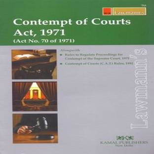 The Contempt Of Courts Act 1971 Diglot Bare Act Buy The Contempt Of Courts Act 1971 Diglot Bare Act By Ashwani Kumar Mishra At Low Price In India Flipkart Com