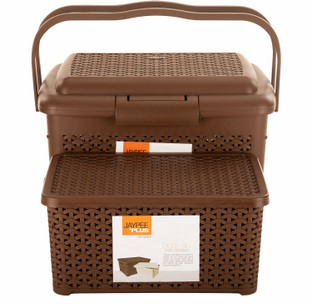 basket for keeping baby clothes