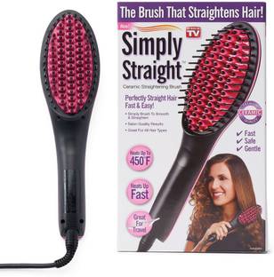 IBS Simply Straight Fast Ceramic Brush with Lcd Display SKT091 941 Hair Straightener