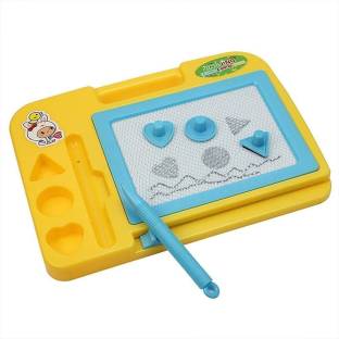 MJ Quality Magic Wipe Slate/Notepad Writing and Drawing Board with Pen for kids