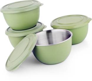liefde Microwave Safe Bowls Stainless Steel Storage Bowl