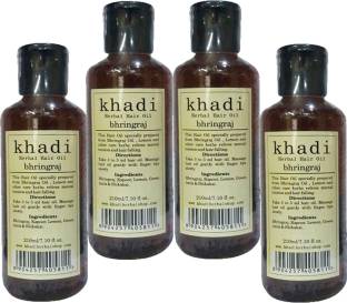 Khadi Herbal Bhringraj Hair Oil Reviews: Latest Review of Khadi Herbal Bhringraj  Hair Oil | Price in India 