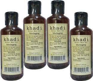 Khadi Herbal Bhringraj Hair Oil Reviews: Latest Review of Khadi Herbal Bhringraj Hair Oil | Price in India Khadi Herbal Bhringraj Hair Oil Reviews: Latest Review of Khadi Herbal Bhringraj Hair Oil | Price in India
