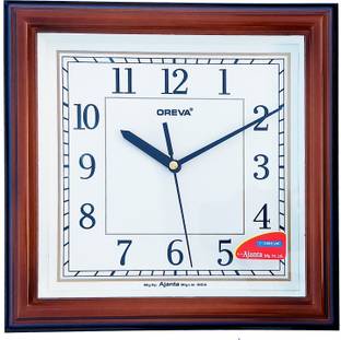 Ajanta Oreva Analog 25 Cm X 25 Cm Wall Clock Price In India Buy Ajanta Oreva Analog 25 Cm X 25 Cm Wall Clock Online At Flipkart Com