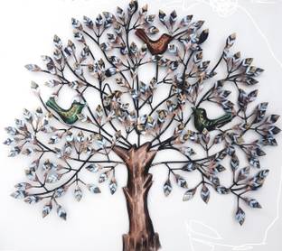 Craftedindia Wall Hanging Metal Tree Decorative Showpiece 132 Cm