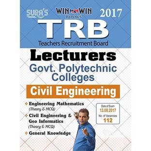 TRB Lecturers ( Civil Engineering ) Exam ( Govt Polytechnic Colleges ) Books 2017