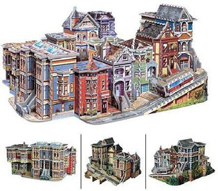 Wrebbit 3d Golden Hall Edoras Lord Of The Rings Puzzle 742 Piece