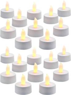 Home Shop Retails LED Tea Light Candles(Pack of 20) Candle