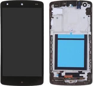 PANCHALS GADGET™ For LG Google Nexus 5 With Frame Black LCD