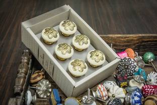 Casa Decor Pack Of 6 Charmed Crackly Top Knob Handcrafted Ceramic