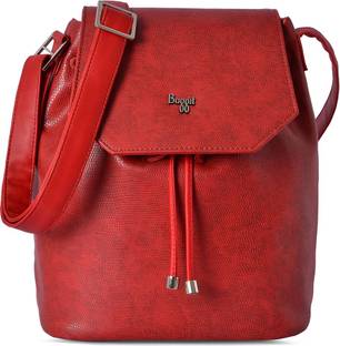 Baggit Women Casual Green Nylon Sling Bag Teal Price In India Baggit Women Casual Red Pu Sling Bag