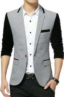 Redwood Solid Single Breasted Festive Party Formal Casual