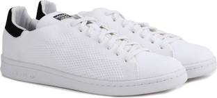 adidas originals stan smith white & black sneakers adidas originals stan smith white & black sneakers