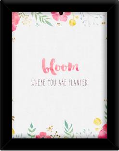 Bloom You Planted Paper Print Reviews: Latest Review of Bloom You Planted  Paper Print | Price in India 
