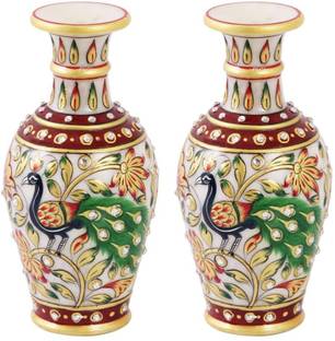 Maliyas Beutiful Marble Vase With Painting Work Stoneware Vase Price In India Buy Maliyas Beutiful Marble Vase With Painting Work Stoneware Vase Online At Flipkart Com I do have some pots that i have used year after year but i have been thinking it would be nice to change them up a bit. flipkart