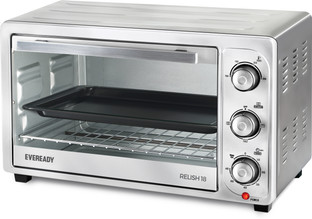 Eveready Relish 18 18 L Oven Toaster Grill (Silver)