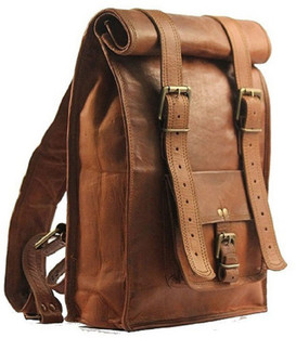 mens leather backpack sale