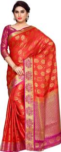 Mimosa Embellished Kanjivaram Art Silk Saree