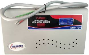 Microtek EM4170+ (170v to 270v+-5v) Voltage Stabilizer (for AC Upto 1.5 Ton)