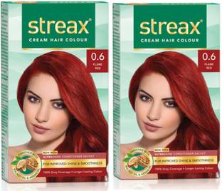 Streax Hair Color Pack Of 2 7 44 Intense Copper Blonde Hair