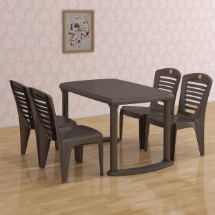 cello plastic dining table set