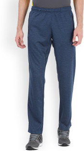 reebok solid men's track pants