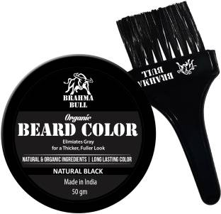 Brahma Bull Organic Beard Color Natural Black Hair Reviews: Latest Review  of Brahma Bull Organic Beard Color Natural Black Hair | Price in India |  