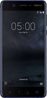 Currently unavailable Add to Compare Nokia 5 (Tempered Blue, 16 GB) 4957 Ratings & 172 Reviews 2 GB RAM | 16 GB ROM | Expandable Upto 128 GB 13.21 cm (5.2 inch) HD Display 13MP Rear Camera | 8MP Front Camera 3000 mAh Battery Qualcomm Snapdragon 430 Processor Brand Warranty of 1 Year Available for Mobile and 6 Months for Accessories ₹6,400 Free delivery Bank Offer