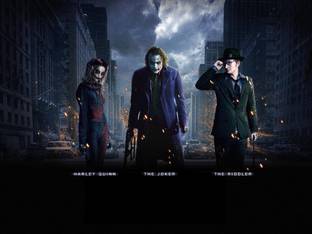 The Dark Knight Batman Movies Joker Harley Quinn Riddler Killer Hd