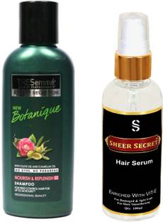 Streax 6 Insta Natural Black Hair Colour Pouch No 1 With Sheer