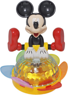 mickey mouse spinning light toy