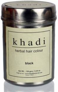 Khadi Natural Black Henna 150gm Hair Color Reviews: Latest Review of Khadi  Natural Black Henna 150gm Hair Color | Price in India 