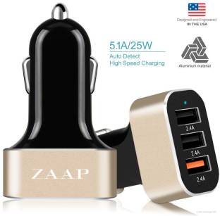 Zaap 2.4 amp Turbo Car Charger